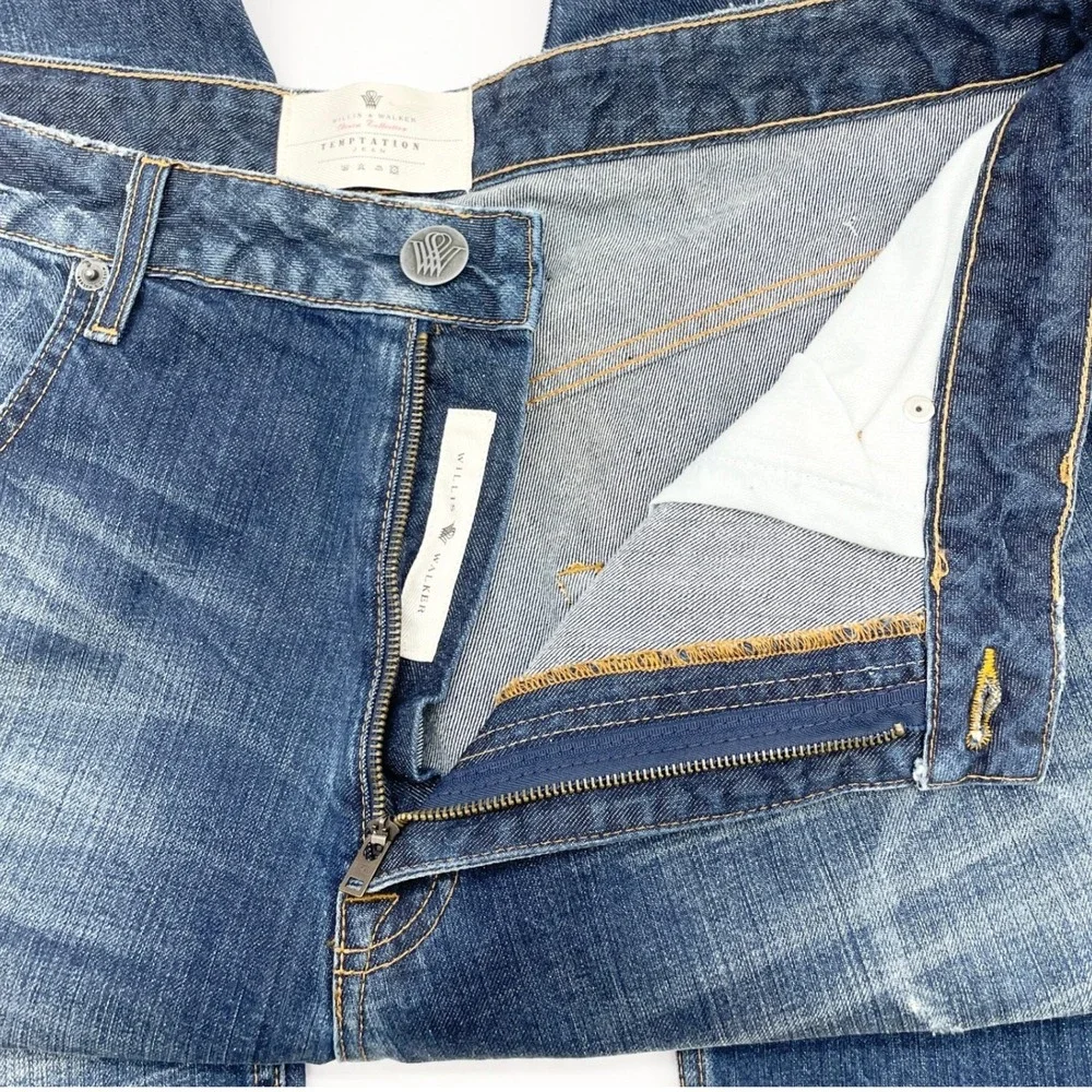 Willis And Walker Men Jeans 40 Temptation Distressed Grunge Y2K Street‎ Skater